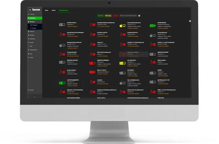 screenshot of Bacon Unlimited